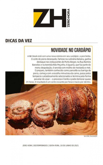 Nova Carta de Drinks NB Steak